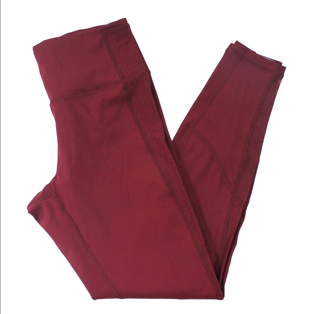 Lululemon Deep Rouge Body Con Tight